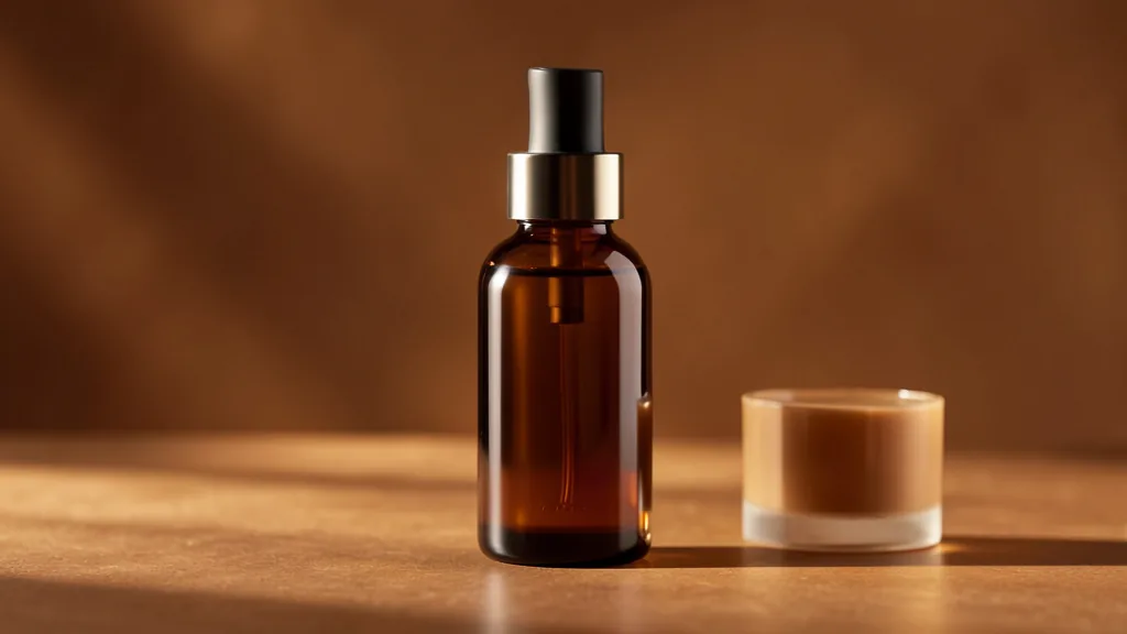 Scientific skincare serum formulation