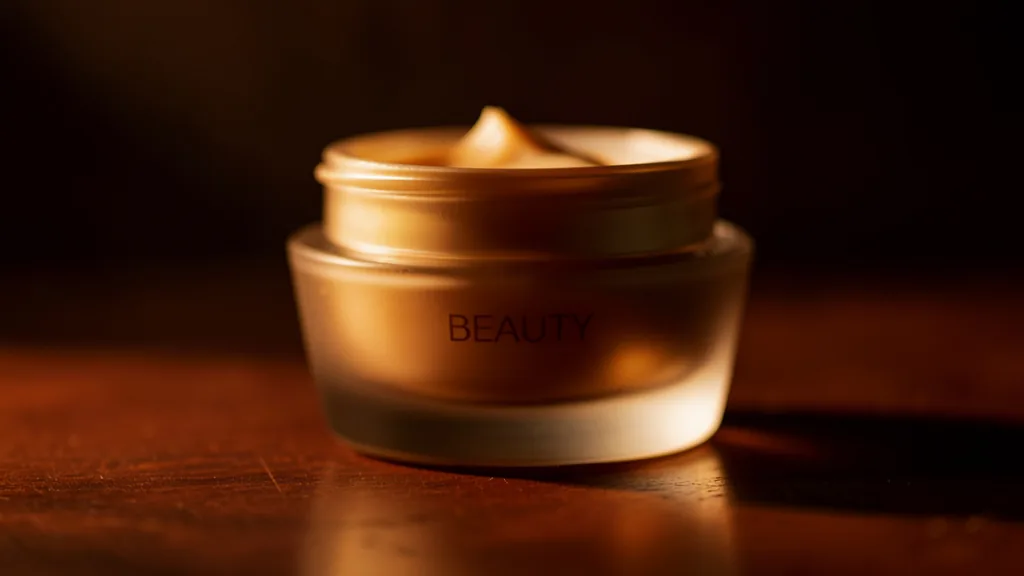 Beautiful model with flawless finished makeup